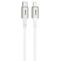 Кабель USB-C HOCO X66 Howdy Type-C - Lightning, 20W, 1 м, белый