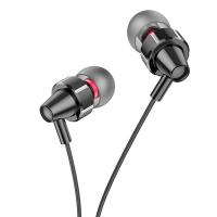 Проводные наушники HOCO M90 Delight, Type-C, 1.2 м, черный оптом Проводные наушники HOCO M90 Delight, Type-C, 1.2 м, черный