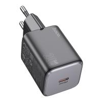 Сетевое зарядное устройство HOCO N40 Mighty 1xUSB-C, 20W, черный оптом Сетевое зарядное устройство HOCO N40 Mighty 1xUSB-C, 20W, черный