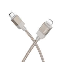 Кабель USB-C HOCO X110 Honorific Type-C - Lightning, 27W, 1 м, золотой