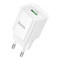 Сетевое зарядное устройство HOCO C145A Charm 1xUSB, 18W, белый оптом Сетевое зарядное устройство HOCO C145A Charm 1xUSB, 18W, белый
