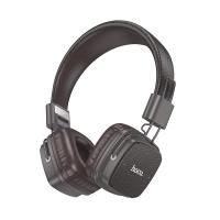 Беспроводные наушники накладные HOCO W56 Earl, Bluetooth, коричневый оптом Беспроводные наушники накладные HOCO W56 Earl, Bluetooth, коричневый