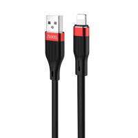 Кабель USB HOCO U72 Forest USB - Lightning, 2.4А, 1.2 м, черный