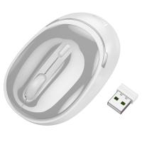 Мышь беспроводная HOCO GM34 Nuevo, Bluetooth, белый+серый