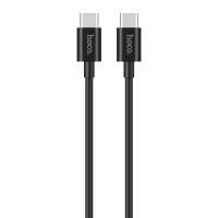 Кабель USB-C HOCO X23 Skilled Type-C - Type-C, 3A, 1 м, черный