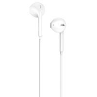 Проводные наушники HOCO M55 Memory, Jack 3.5mm, 1.2 м, белый