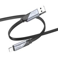 Кабель USB HOCO U119 Machine USB - Lightning, 2.4А, 1.2 м, черный