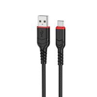 Кабель USB HOCO X59 Victory USB - Type-C, 3A, 3 м, черный