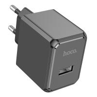 Сетевое зарядное устройство HOCO CS11A Ocean 1xUSB, 2.1A, черный оптом Сетевое зарядное устройство HOCO CS11A Ocean 1xUSB, 2.1A, черный