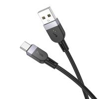 Кабель USB HOCO X109 Energy  USB - Type-C, 3A, 1 м, черный