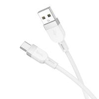 Кабель USB HOCO X109 Energy  USB - Type-C, 3A, 1 м, белый