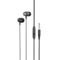 Проводные наушники HOCO M88 Graceful, Jack 3.5mm, 1.2 м, черный