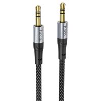 Аудиокабель HOCO UPA26 AUX Jack 3,5 (m) - Jack 3,5 (m), 1 м, черный