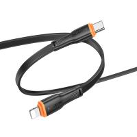 Кабель USB-C BOROFONE BX118 Esplendido Type-C - Lightning, 27W, 1 м, черный