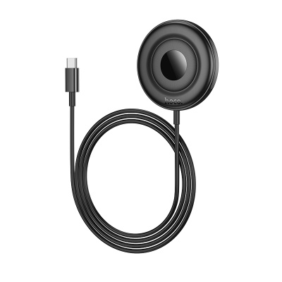 Беспроводное зарядное устройство HOCO CW61 Phantom с Кабелем Type-C, 5W/7.5W/10W/15W, черный