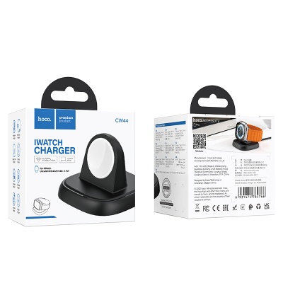 Зарядное устройство HOCO CW44 для Apple Watch, 1A, 2.5W, черный