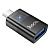 Переходник/Адаптер HOCO UA36B Type-C (m) - USB (f), черный оптом Переходник/Адаптер HOCO UA36B Type-C (m) - USB (f), черный