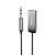 Переходник/Адаптер HOCO E78 Benefit Jack 3.5 (m) - USB (f), 1.2 м, черный+серый металлик оптом Переходник/Адаптер HOCO E78 Benefit Jack 3.5 (m) - USB (f), 1.2 м, черный+серый металлик