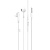 Проводные наушники HOCO M93 Wire control, Jack 3.5mm, 1.2 м, белый