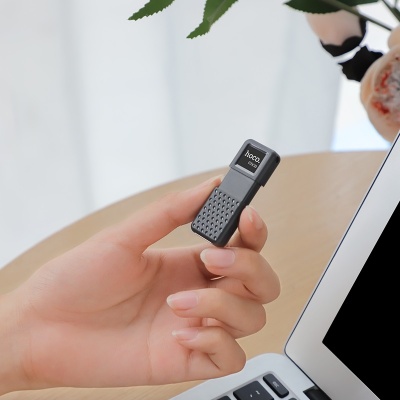 USB флеш-накопитель HOCO UD6, USB 2.0, 128GB, матовый черный