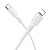 Кабель USB-C BOROFONE BX116 Certain Type-C - Type-C, 3A, 60W, 1 м, белый