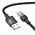 Кабель USB HOCO U129 Spirit USB - Lightning, 2.4А, 1.2 м, черный