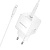 Сетевое зарядное устройство BOROFONE BN18 Intenso 1xUSB-C с Кабелем Type-C - Lightning, 20W, белый