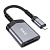 Переходник/Адаптер HOCO UA25 Card reader Lightning (m) - TF/SD, 19 см, серый металлик оптом Переходник/Адаптер HOCO UA25 Card reader Lightning (m) - TF/SD, 19 см, серый металлик