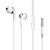 Проводные наушники BOROFONE BM47 Dream, Jack 3.5mm, 1.2 м, белый