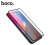 Защитное стекло HOCO A12 для iPhone XS Max/11 Pro Max, Full Glue 3D, прозрачный+черная рамка