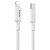 Кабель USB-C HOCO X56 Type-C - Lightning, 3A, 20W, 1 м, белый