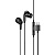 Проводные наушники HOCO M83 Type-C Original, Type-C, 1.2 м, черный