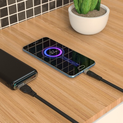 Кабель USB HOCO X53 Angel USB - MicroUSB, 2.4А, 1 м, черный