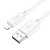 Кабель USB HOCO X88 Gratified USB - Lightning, 2.4А, 2 м, белый