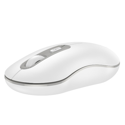 Мышь беспроводная HOCO GM21 Platinum, Bluetooth, белый+серый