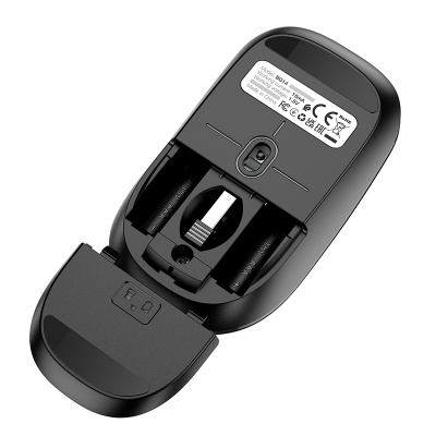Мышь беспроводная BOROFONE BG14 Planet, Bluetooth, черный