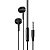 Проводные наушники HOCO M82 La musique, Jack 3.5mm, 1.2 м, черный