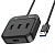 USB HUB разветвитель HOCO HB31 Easy 4 в 1 USB3.0 (m) - 1xUSB3.0 (f) + 3xUSB2.0 (f), 1.2 м, черный