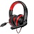 Проводные наушники HOCO W103 Magic, Jack 3.5mm+AUX, 1.2 м, красный