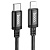 Кабель USB-C HOCO X91 Radiance Type-C - Lightning, 20W, 3 м, черный