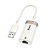 Переходник/Адаптер HOCO UA41 Crystal USB (m) - RJ45 (f), 15 см, белый оптом Переходник/Адаптер HOCO UA41 Crystal USB (m) - RJ45 (f), 15 см, белый