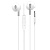 Проводные наушники HOCO M57 Sky, Jack 3.5mm, 1.2 м, белый