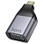 Переходник/Адаптер HOCO UA34 Type-C (m) - VGA (f), серый металлик оптом Переходник/Адаптер HOCO UA34 Type-C (m) - VGA (f), серый металлик