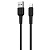 Кабель USB BOROFONE BX30 Silicone USB - Lightning, 2.4А, 1 м, черный