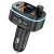 Автомобильное зарядное устройство с FM-Трансмиттер HOCO E62 Fast, 2xUSB + 1xUSB-C, 18W, черный