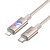 Кабель USB-C HOCO U144 Charging Type-C - Lightning, 27W, 1.2 м, золотой