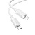 Кабель USB-C HOCO X107 Favor Type-C - Lightning, 27W, 1 м, белый