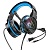 Проводные наушники HOCO W104 Drift gaming, USB+Jack 3.5mm, 2 м, синий