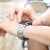 Защитное стекло HOCO Tempered Glass для Apple Watch 4, Full Glue 3D, 0.15mm, 40mm, прозрачный+черная рамка