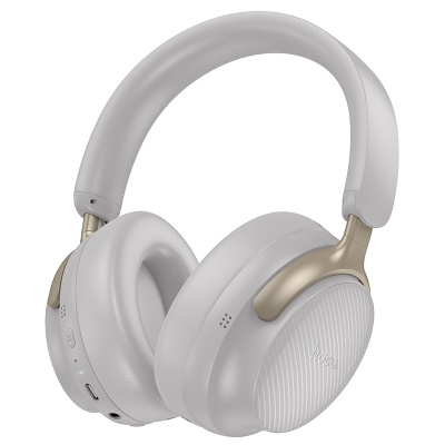 Беспроводные наушники накладные HOCO W53 Plus, Bluetooth, серый